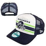 NFL Unisex Adult Seattle Seahawks Spiral Stripe 940 Cap (Blue, One Size Fits All)