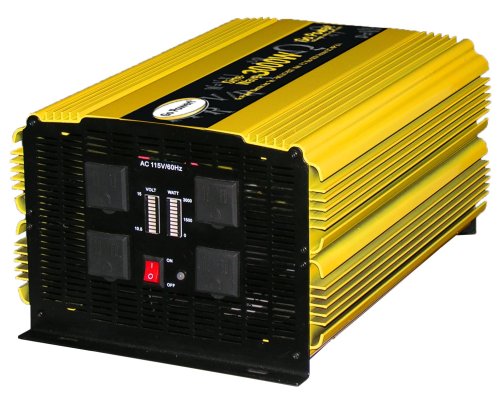 Go Power! GP-3000HD 3000-Watt Heavy Duty Modified Sine Wave Inverter Go Power! GP-3000HD 3000-Watt Heavy Duty Modified Sine Wave Inverter