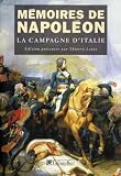 M&Atilde;&copy;moires de Napol&Atilde;&copy;on : Tome 1, La campagne d'Italie (1796-1797)