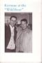 Kerouac at the "Wild Boar" and Other Skirmishes
