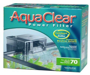 AquaClear 70 Aquarium Power Filter - 40 to 70 Gallon