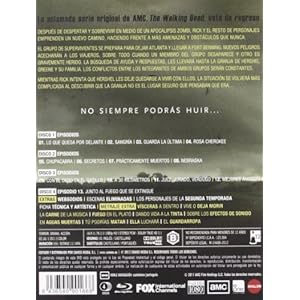 The Walking Dead - Segunda Temporada Completa [Blu-ray] [Import espagnol]