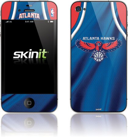 Skinit Protective Skin for iPhone 4/4S - NBA Atlanta Hawks