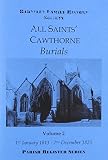 All Saints', Cawthorne : burials. Volume 2, 1st January 1813 - 7th December 1825