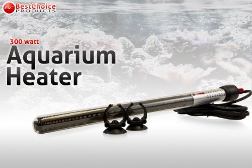 NBew 300 Watt Aquarium Submersible Fish Tank Pond Water Heater Fish Heater