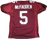 Darren McFadden Autographed Arkansas Razorbacks Red Custom Jersey Tristar/Player COA