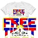  : FREE TIBET ! SCHRIFT T-SHIRT