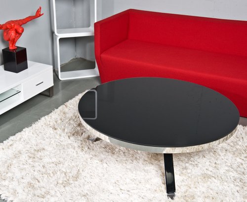 Beeindruckender Designer Glastisch