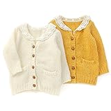 Biquette Club(ビケットクラブ) ロングカーディガン (80～130cm) キムラタンの子供服 (10381x10581-163) オフホワイト 80