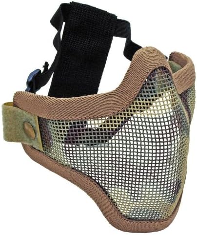 Iron Face Carbon Steel "Striker" Gen2 Metal Mesh Lower Half Mask