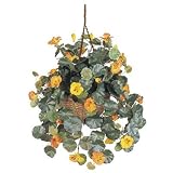 Nasturtium Silk Hanging Basket