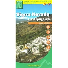 Sierra Nevada, La Alpujarra Map and Hiking Guide