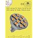 Lampeneinsatz: Reflektoren Lampe mit 12 SMD - Ersatz LED MR11 f�r GX4.0 GU4,0 Sockel - Reflektor Stiftsockellampen, warm-wei�