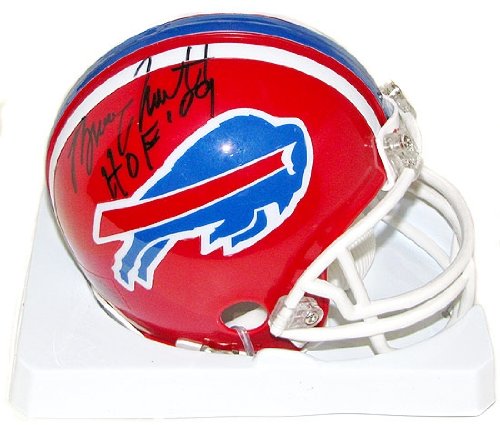 Bruce Smith Autographed Buffalo Bills Football Mini Helmet