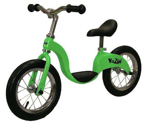 補助輪必要ありません。キッズ用バランスバイク　KaZAM グリーン（完成車）