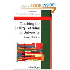 Teaching For Quality Learning at University: What the Student Does (Society for Research into Higher Education)