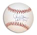 Cleon Jones New York Mets Autographed Baseball with Last Out to Commemorate Jones Catching the Final Out of the 1960 World Series Inscription