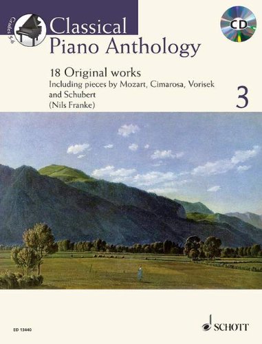 CLASSICAL PIANO ANTHOLOGY    VOL.3  BOOK AND CD           18 ORIGINAL WORKS (Schott Anthology Series)