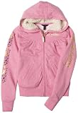 Dereon Girls 7-16 Janie Sherpa Hood,Purple,XL (14/16)