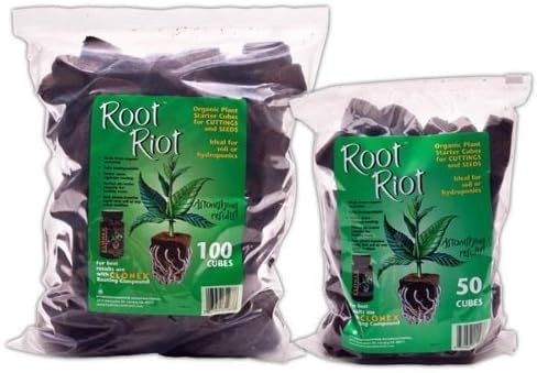 Root Riot Plugs 50 Cubes 714129 by Root Riot