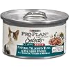 Pro Plan Selects Classic Canned Cat Food, Adult Natural Yellowfin Tuna and Mackerel Entr�e (Pack of 24 3 Ounce Cans)