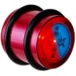 16mm Red Anodized Titanium Blinking Plug