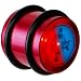 16mm Red Anodized Titanium Blinking Plug