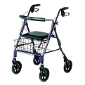 Invacare Lightweight Contour Rollator - Blue