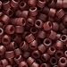 Miyuki Delica Seed Beads 11/0 Matte Transparent Dark Cranberry DB1262 8 Grams