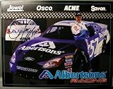 Albertsons Racing 8 1/2" x 11" Promotional Card - Autographed by Jason Keller - NASCAR