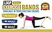Giddy up USA  Exercise Bands Loop  Premium Resistance Exercise Bands (Light, Medium, Heavy Resistance)