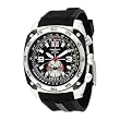 Torgoen Swiss Men's T07301 Pilot Computer Dual-Time Zone Polyurethane Strap Watch