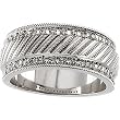 14K White Gold Diamond Anniversary Band - 0.33 Ct.