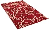 Pinzon Sketchy Floral 5'-by-8' Hand-Tufted Wool Rug