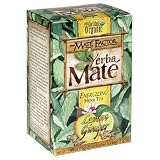The Mate Factor Yerba Mate Energizing Herb Tea, Lemon Ginger, 20 Tea Bags (Pack of 3)