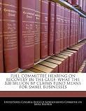 Full Committee Hearing on Recovery in the Gulf: What the $20 Billion BP Claims Fund Means for Small Businesses