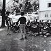Boy's Class at a Secondary School Singing During a Break Photographic Poster Print by A. Villani, 16x16