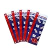 New York Giants NFL Flat Wrapping Paper Pack (5 Packs)