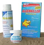 Eigenschaften WEITZ WASSERWELT  / SPARSET Nr. 1 - GEGEN ALGEN IM TEICH: Algenkiller, Kombi, Starterbakterien - von WEITZ WASSERWELT