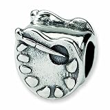 Sterling Silver Reflections Artists Palette Bead (4mm Diameter Hole)
