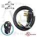 NUCORD 5' 4 Wires 30A Dryer Cord - Ring, 10/4 (SRDT)