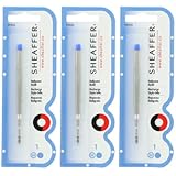 Sheaffer K Ballpoint Pen Refill, Medium Point, Blue Ink, 3/Pack (99325) by Sheaffer