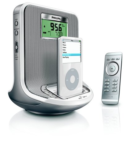 Philips AJ300D Clock Radio with iPod/GoGear Dock