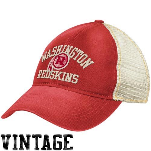 Reebok Washington Redskins Ladies Burgundy-Natural Slouch Mesh Back Adjustable Hat