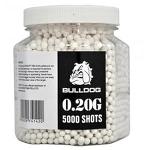 Bulldog BB Pellets 5000 White 0.20g BB