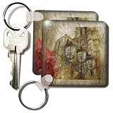 Notre Dame Cathedral - Set Of 4 Key Chains