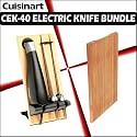 Cuisinart CEK-40 Electric Knife w/ Bamboo Cutting Board