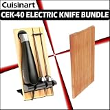 Cuisinart CEK-40 Electric Knife w Bamboo Cutting Board by Cuisinart