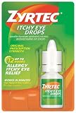 Health & Personal Care : Zyrtec Itchy Eye Relief Drops, 0.17-Ounce Bottle