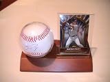 Buster Posey San Francisco Giants Signed Autographed Baseball & Wood Case Plus Card Coa